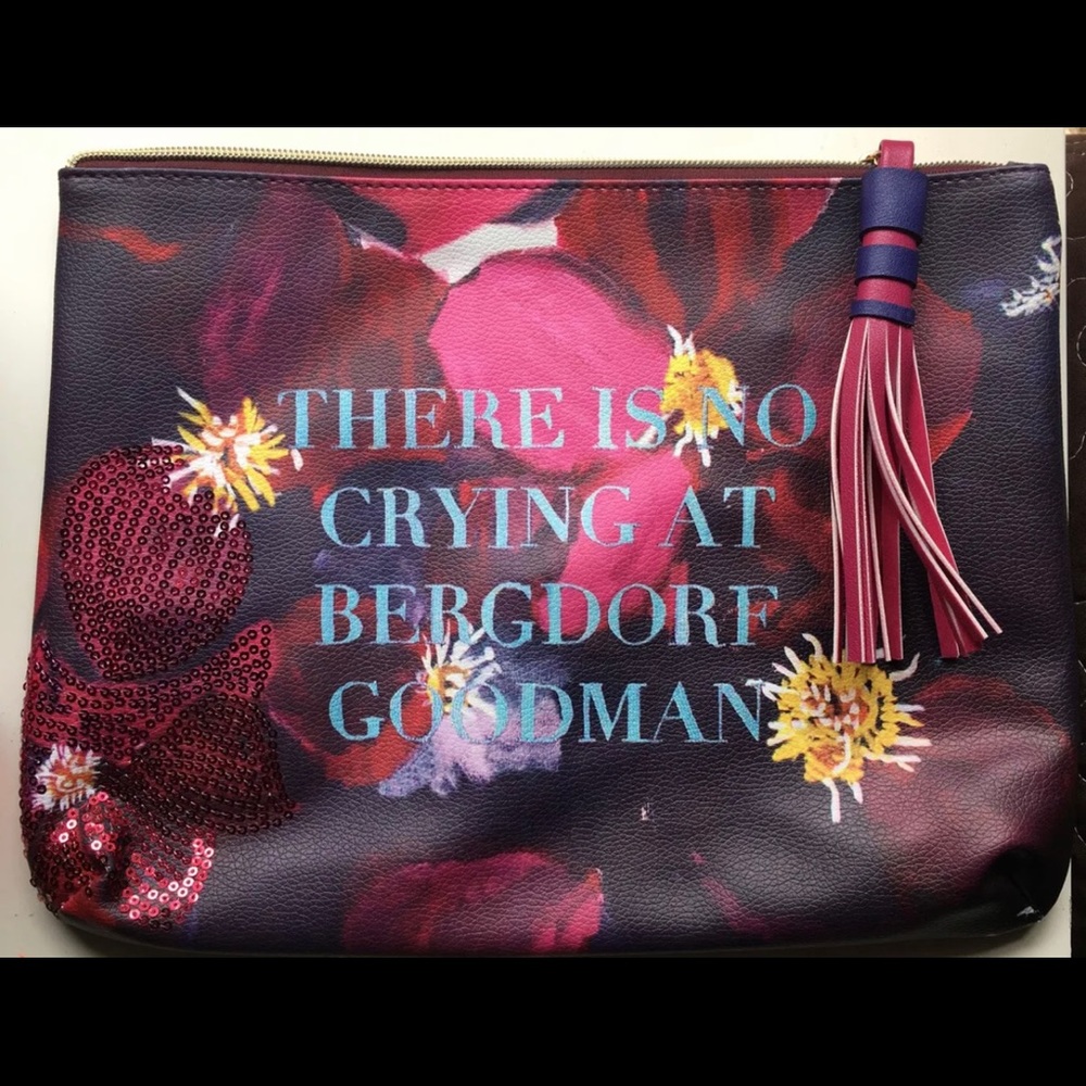Ashley Longshore Bergdorf Goodman Makeup Bag